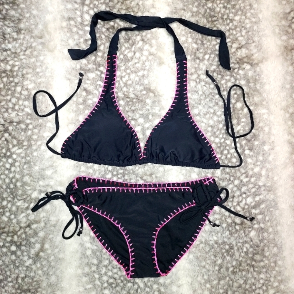 Black&Pink swimsuit